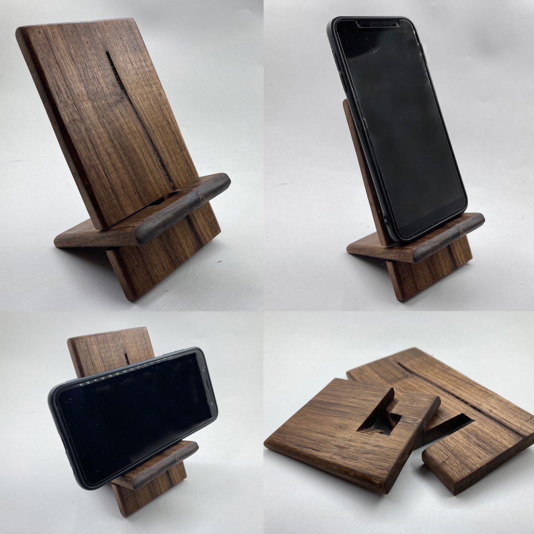 Wooden phone holder - Image 2