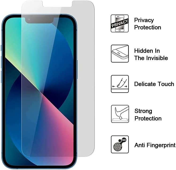 For Apple iPhone Models - Privacy Anti-Spy Tempered Glass Screen Protector - Image 2
