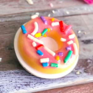 Strawberry-Scented Sprinkle Donut Phone Grip - Magnetic Option