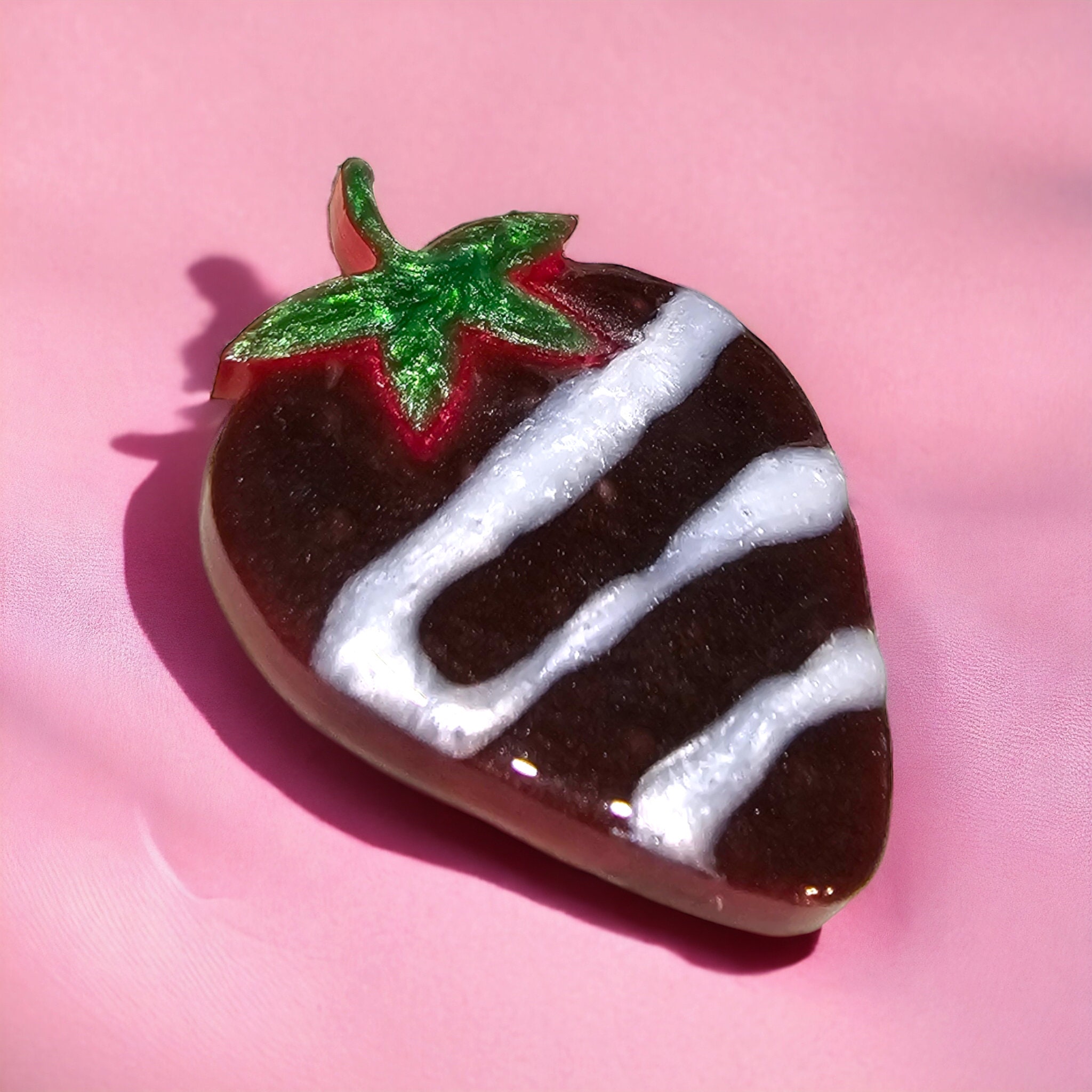 Scented Chocolate Covered Strawberry Phone Grip