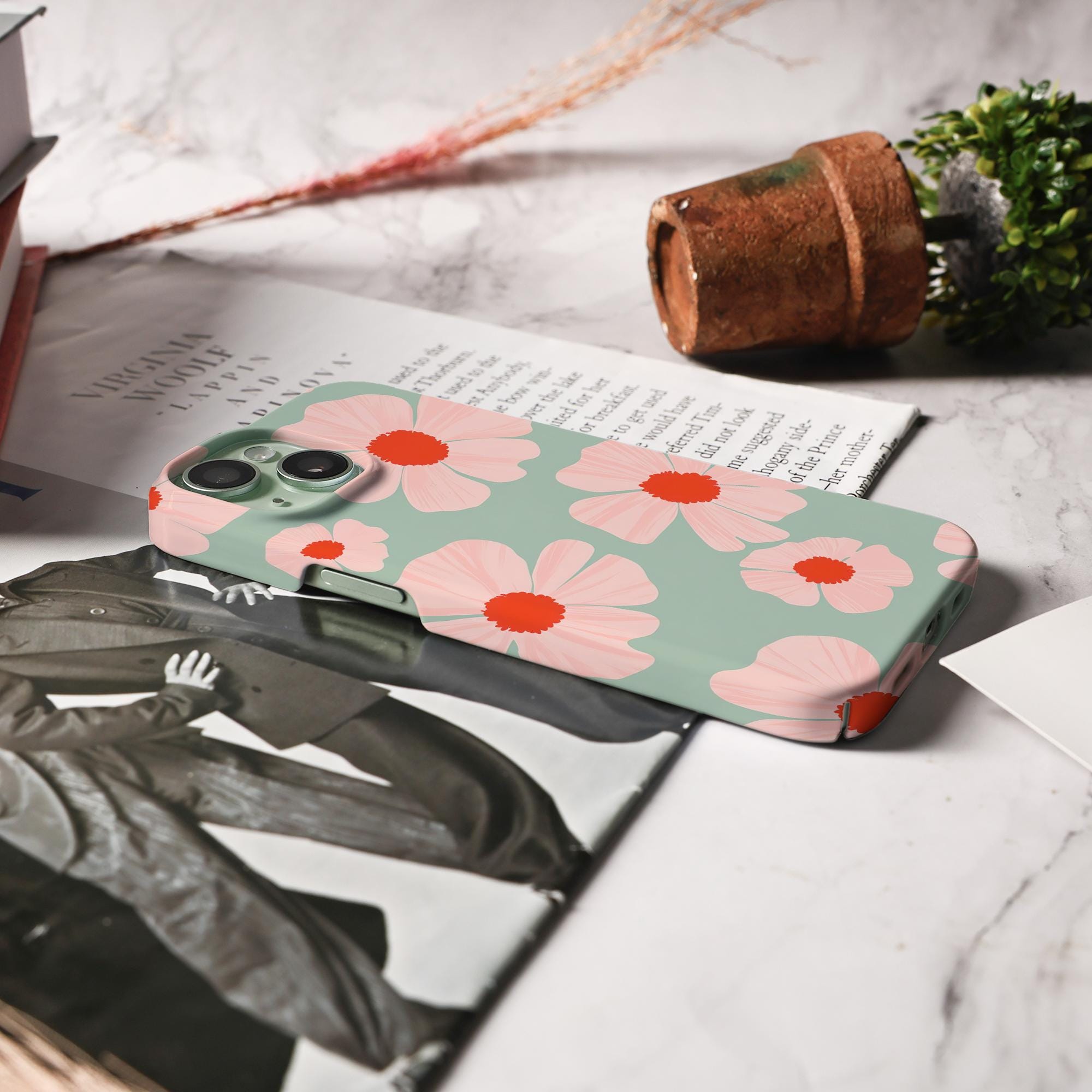Simple Flowers Phone Case for iPhone Models - Image 7