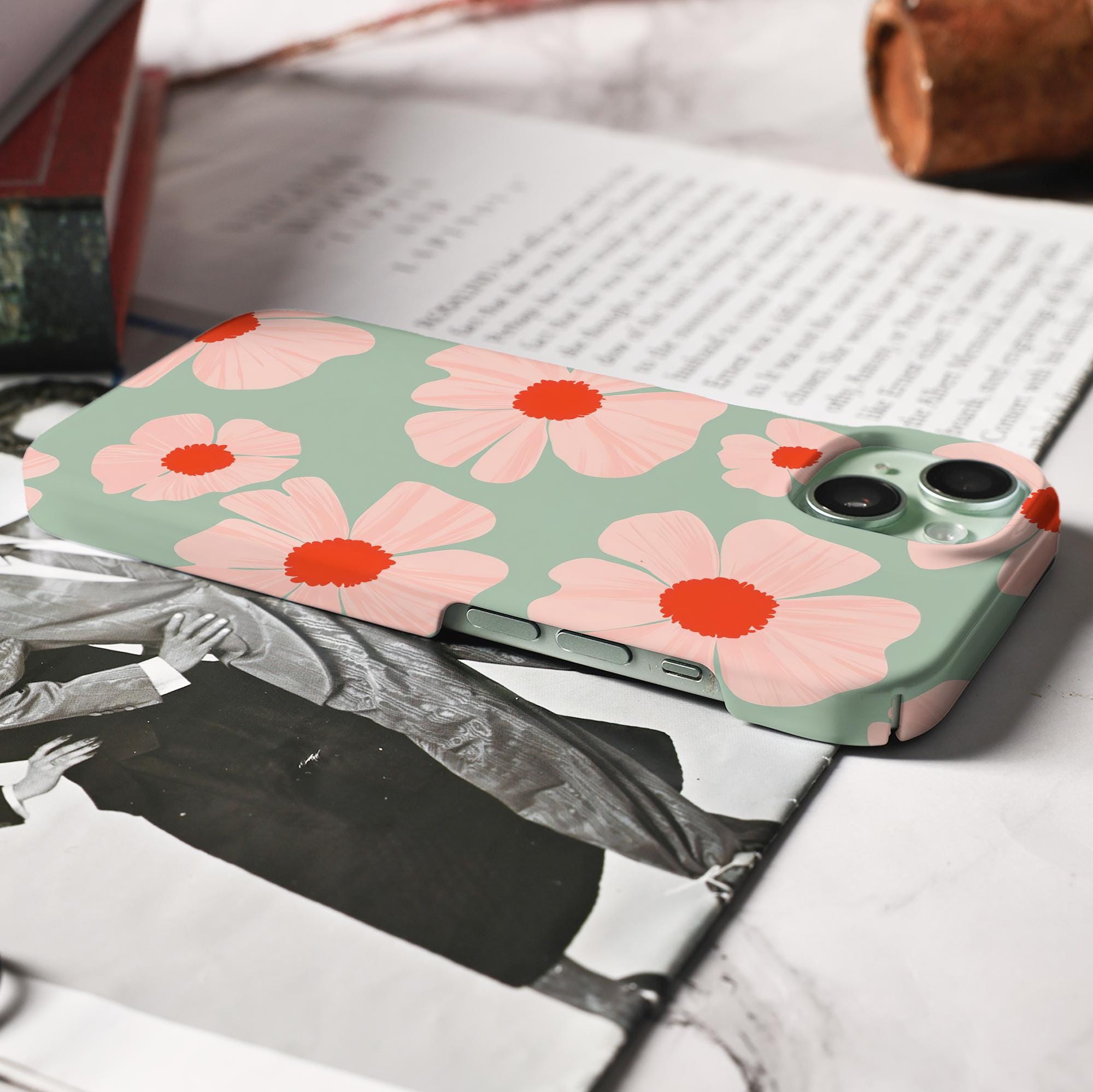 Simple Flowers Phone Case for iPhone Models - Image 9