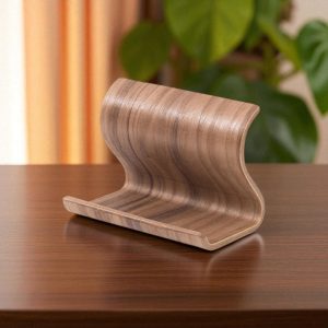 Wooden Tablet Stand Universal Holder | Stable iPad Desk Stand, Phone Bracket, Book Stand, Durable Office Organizer, Modern Home Decor Gift