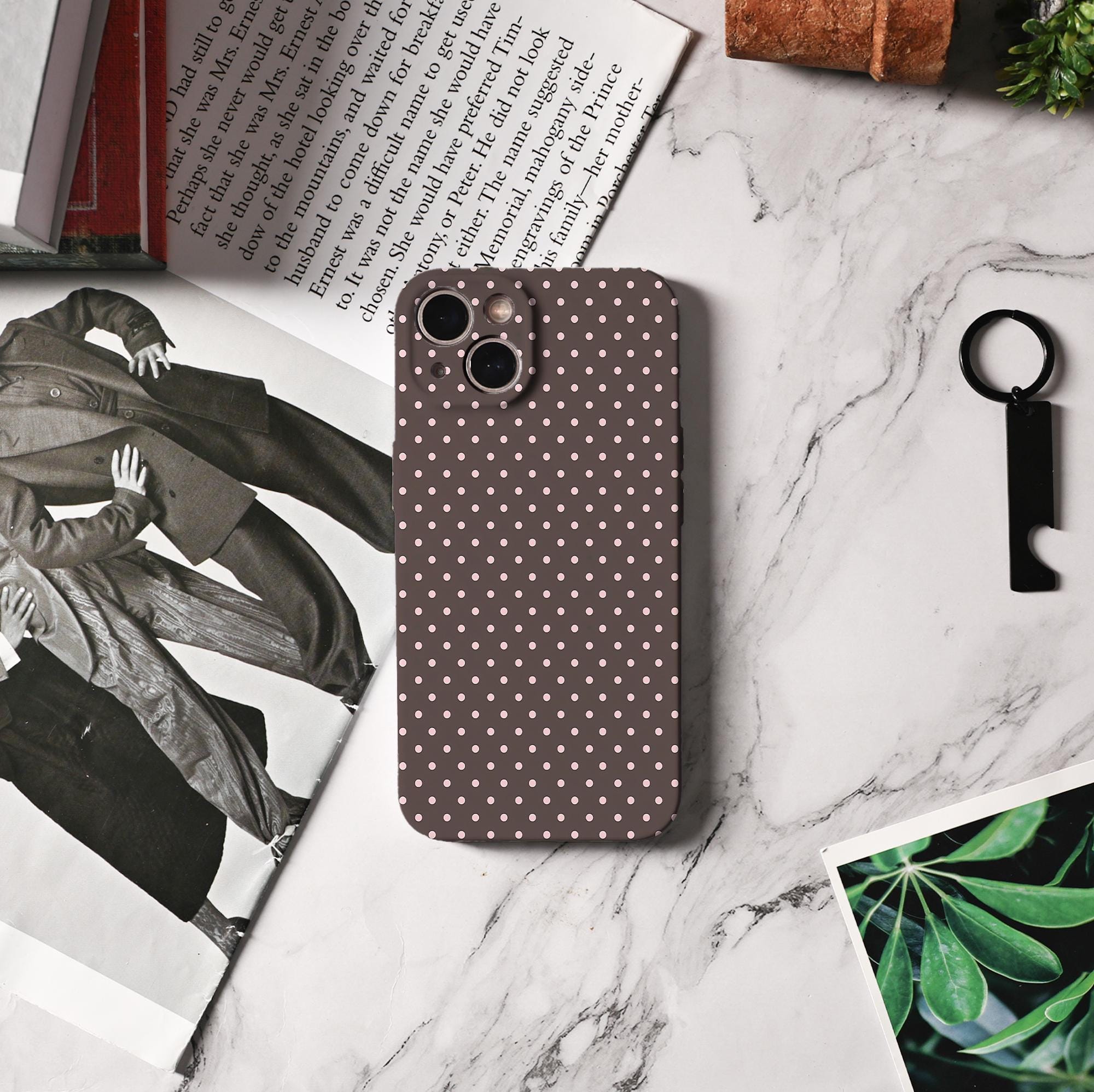 Polka Dot Phone Case for iPhone Models - Image 3