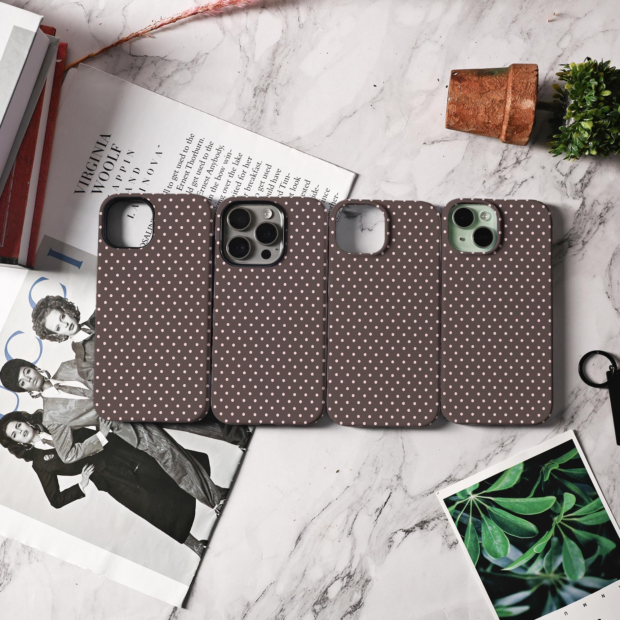 Polka Dot Phone Case for iPhone Models - Image 4