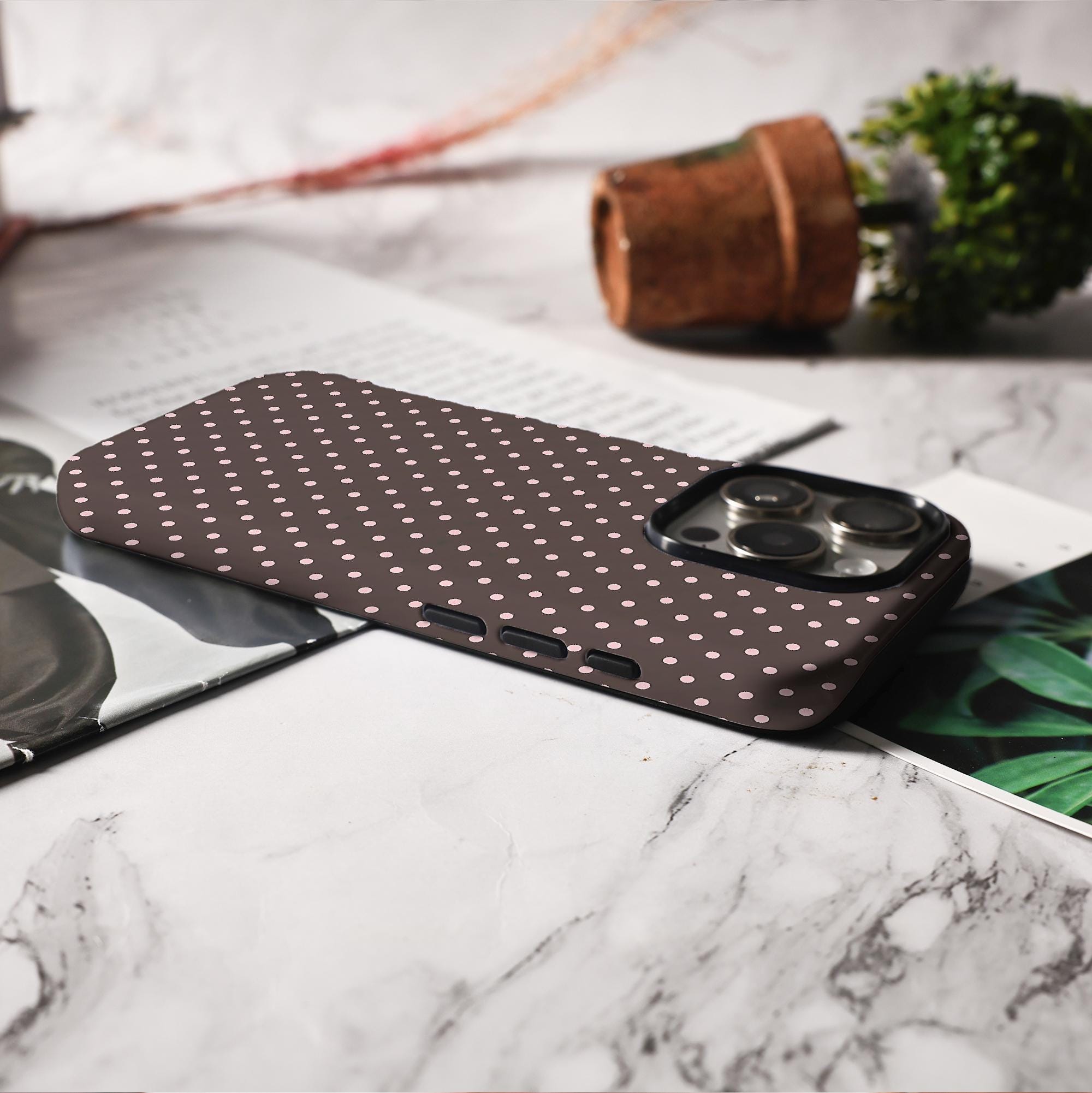 Polka Dot Phone Case for iPhone Models - Image 8