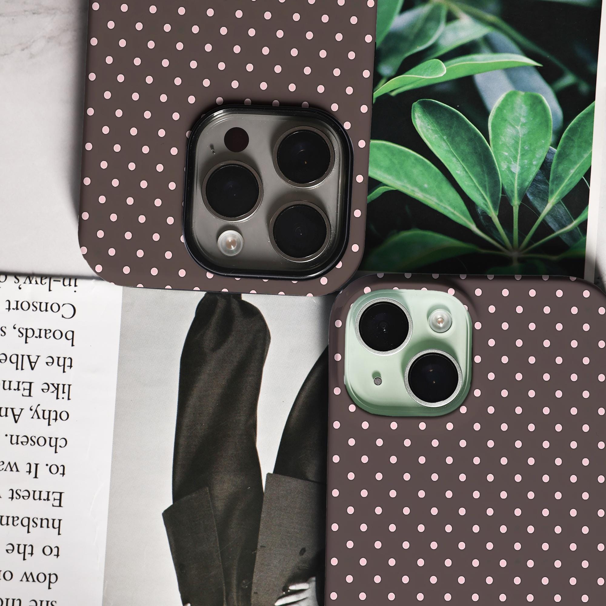 Polka Dot Phone Case for iPhone Models - Image 5