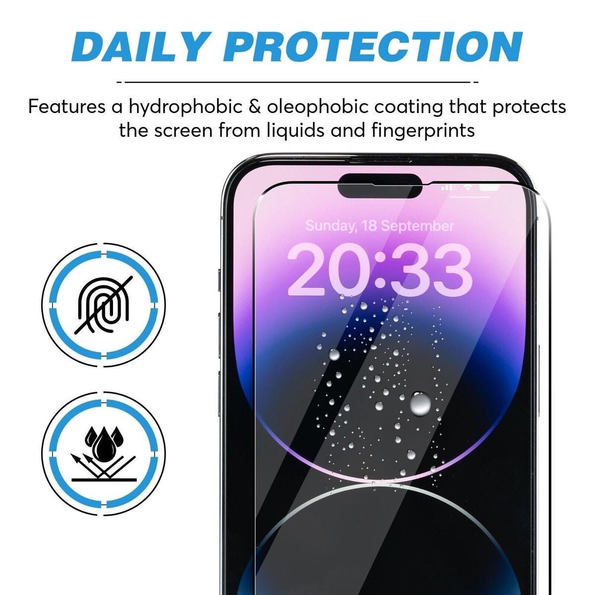 iPhone Tempered Glass Screen Protector – Scratch Resistant, Easy Install - Image 5