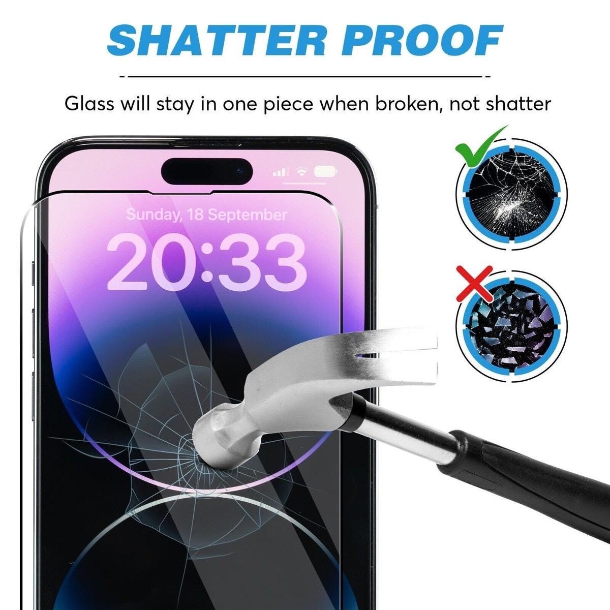 iPhone Tempered Glass Screen Protector – Scratch Resistant, Easy Install - Image 6