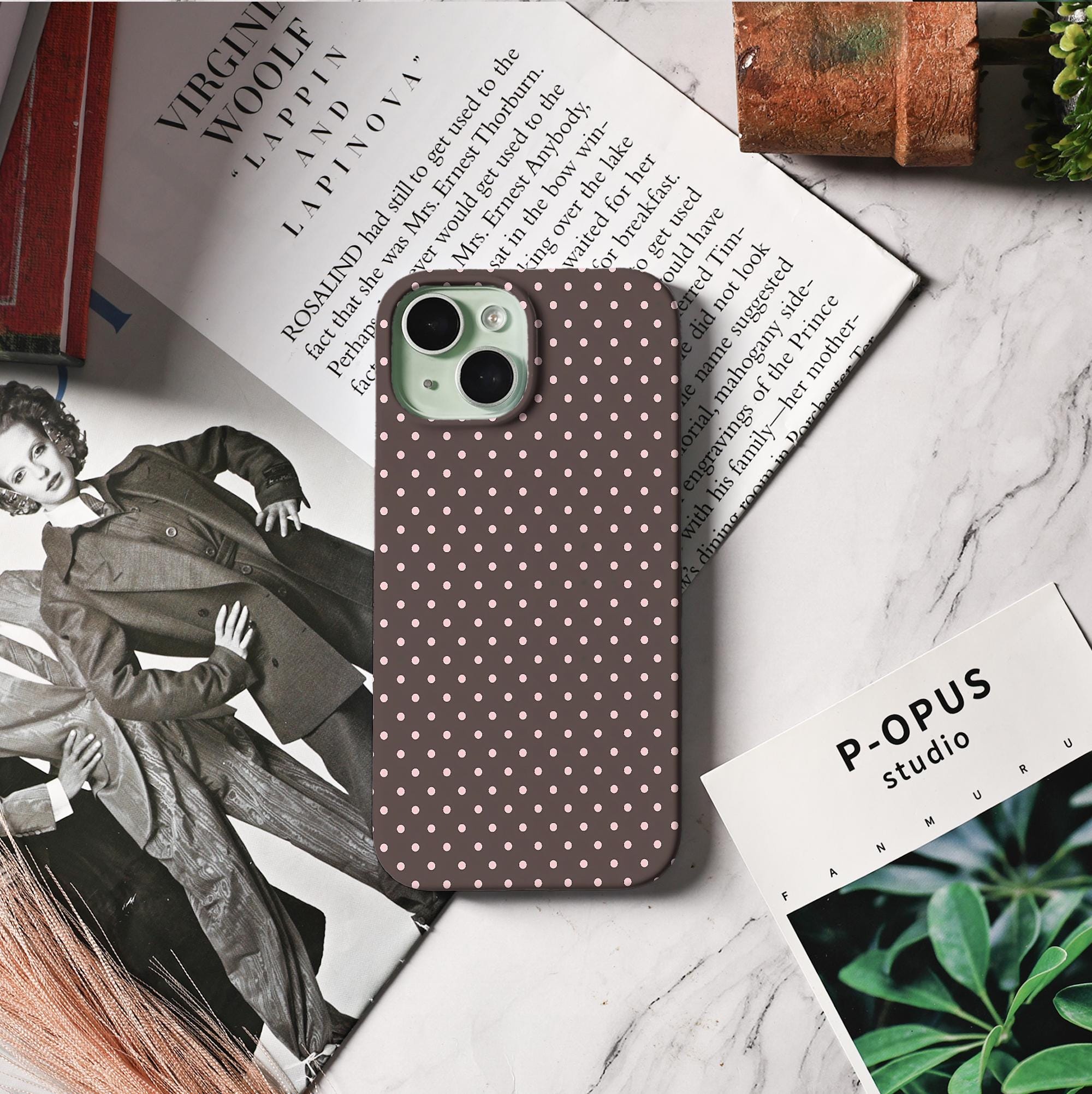 Polka Dot Phone Case for iPhone Models