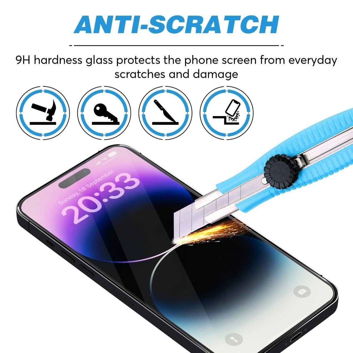 iPhone Tempered Glass Screen Protector – Scratch Resistant, Easy Install - Image 3
