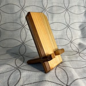 Multi-Wood Phone Stand for Desk
