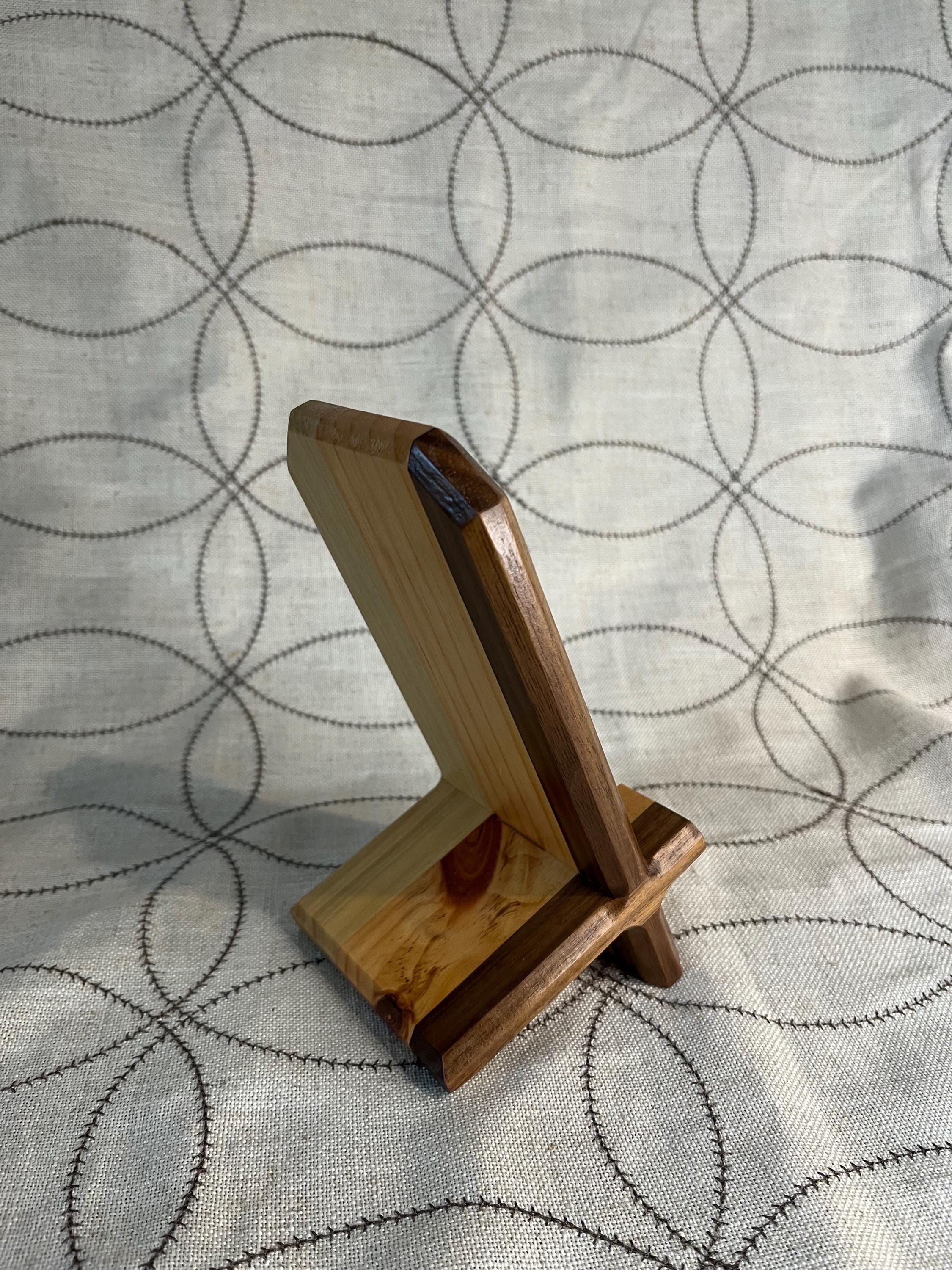 Multi-Wood Phone Stand for Desk - Image 6