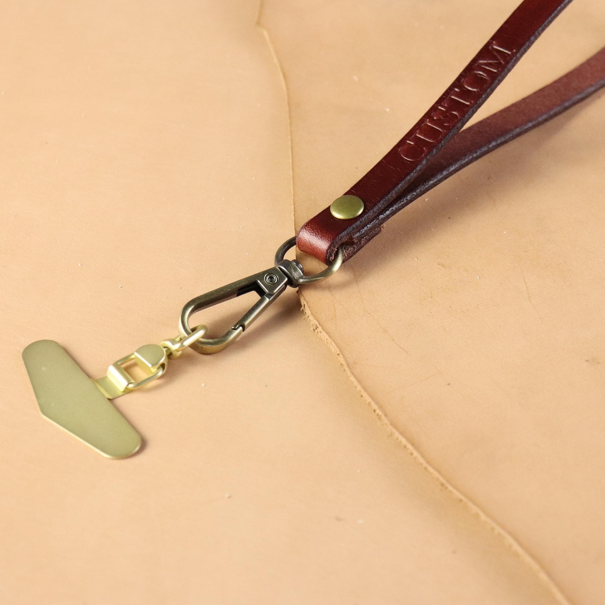 Leather Cell Phone Strap Crossbody Body Lanyard - Image 4