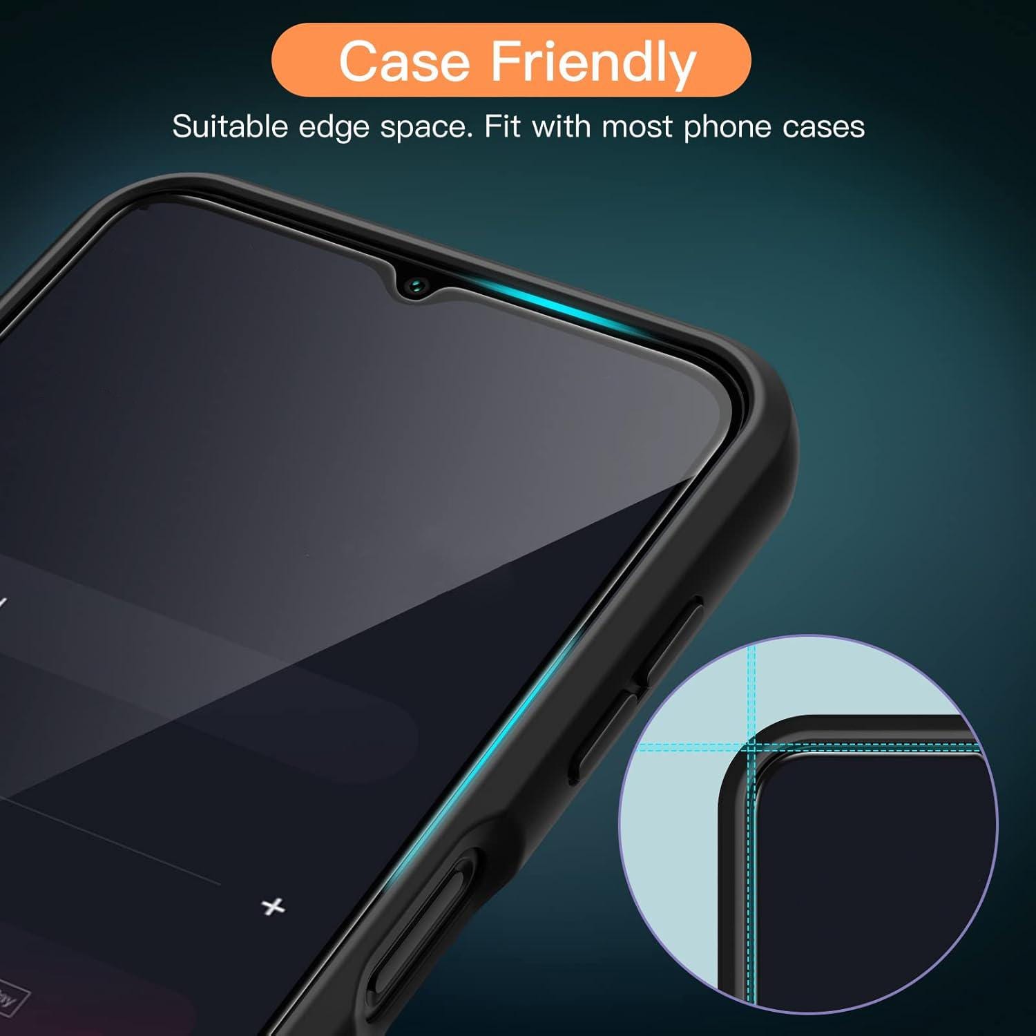 2 Pack Screen Protector for Samsung Galaxy A16 5G / 4G 6.7-Inch Tempered Glass, Anti-Scratch, Bubble Free, Case Friendly - Image 3
