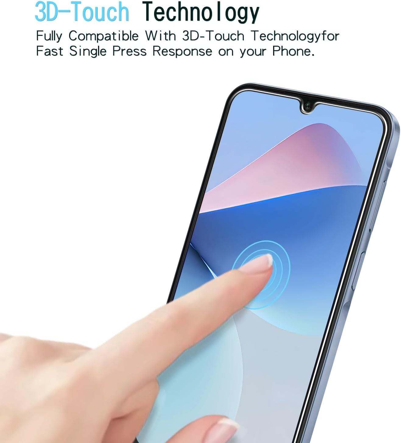 2-Pack Tempered Glass Screen Protector Designed for Samsung Galaxy A05s 4G, Anti Scratch, Bubble Free - Image 4