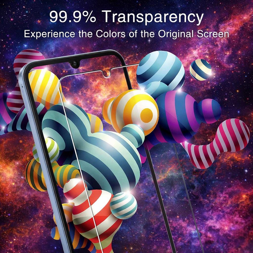 2-Pack Tempered Glass Screen Protector Designed for Samsung Galaxy A05s 4G, Anti Scratch, Bubble Free - Image 5