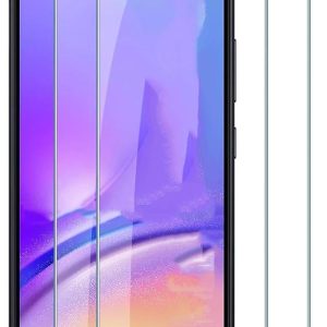 2-Pack Tempered Glass Screen Protector Designed for Samsung Galaxy A05 4G, Anti Scratch, Bubble Free