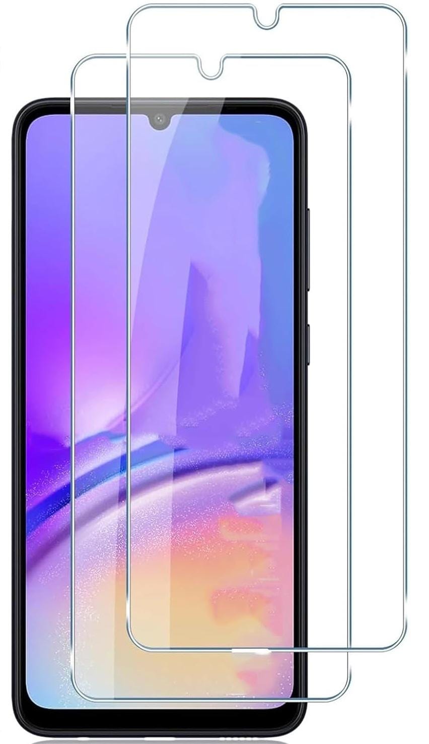 2-Pack Tempered Glass Screen Protector Designed for Samsung Galaxy A05 4G, Anti Scratch, Bubble Free