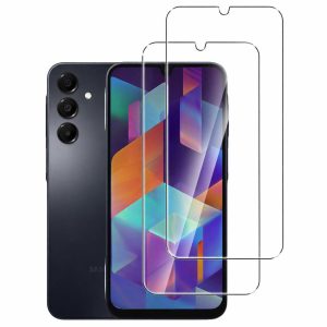 2-Pack Tempered Glass Screen Protector 6.7-Inch, for Samsung Galaxy A16/A17/A26 5G/4G 9H Hardness, Anti‑Scratch, Bubble‑Free, Case‑Friendly