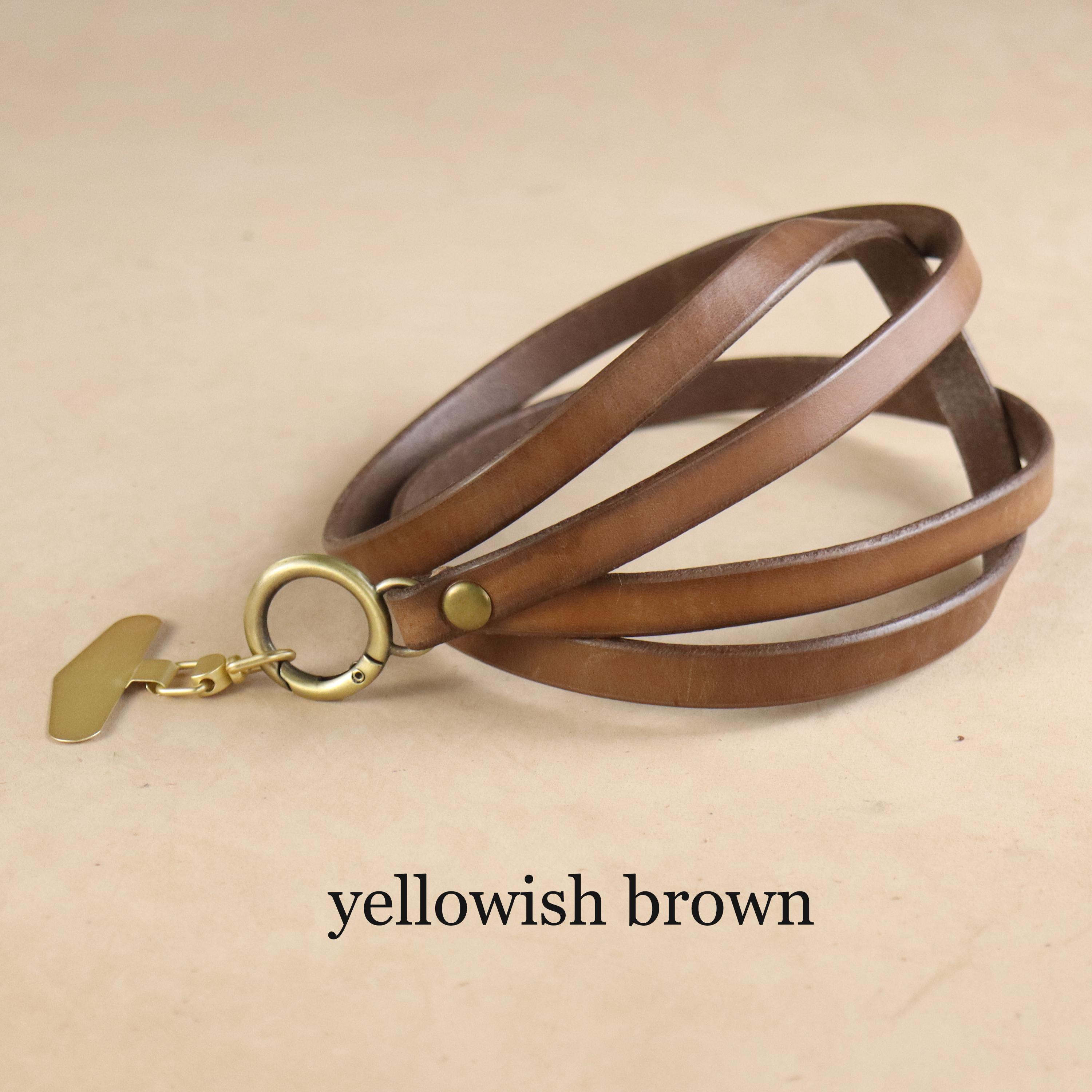 Leather Cell Phone Strap Crossbody Body Lanyard - Image 11
