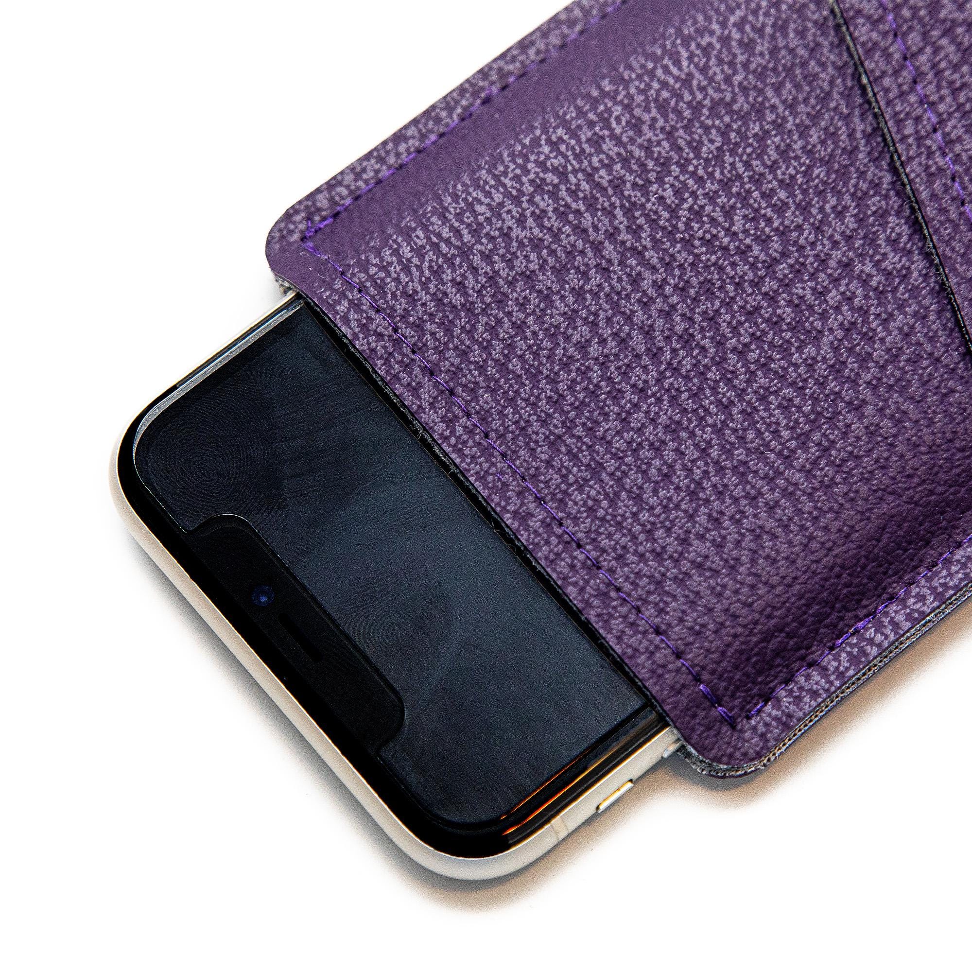 iPhone Sleeve with Card Pocket, Slim Phone Pouch, Minimalist Wallet Sleeve, Custom Fit - Image 7