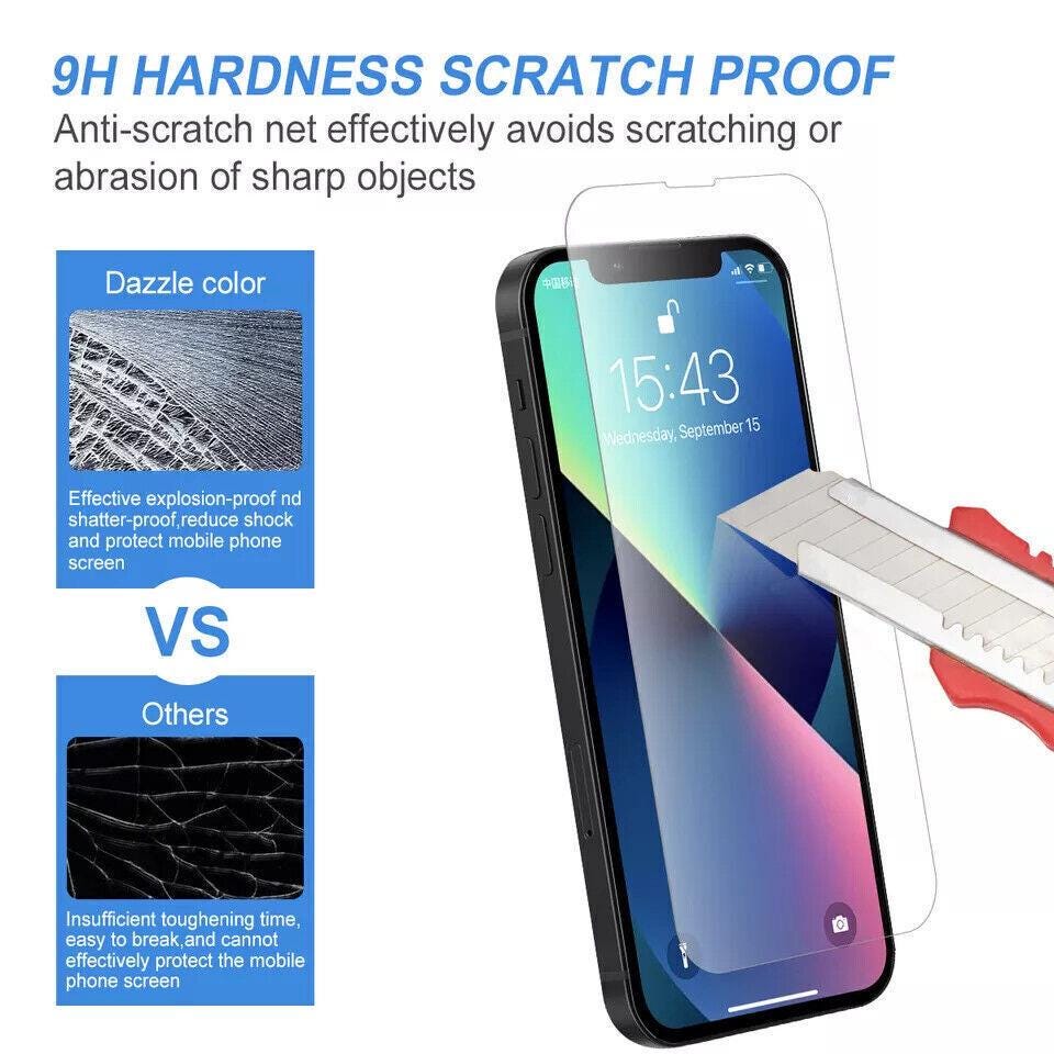 Tempered Glass Screen Protector – Full Coverage Anti-Scratch Guard for iPhone Models, iPhone 17 pro max, iPhone 16, iPhone 15 14 pro max - Image 5