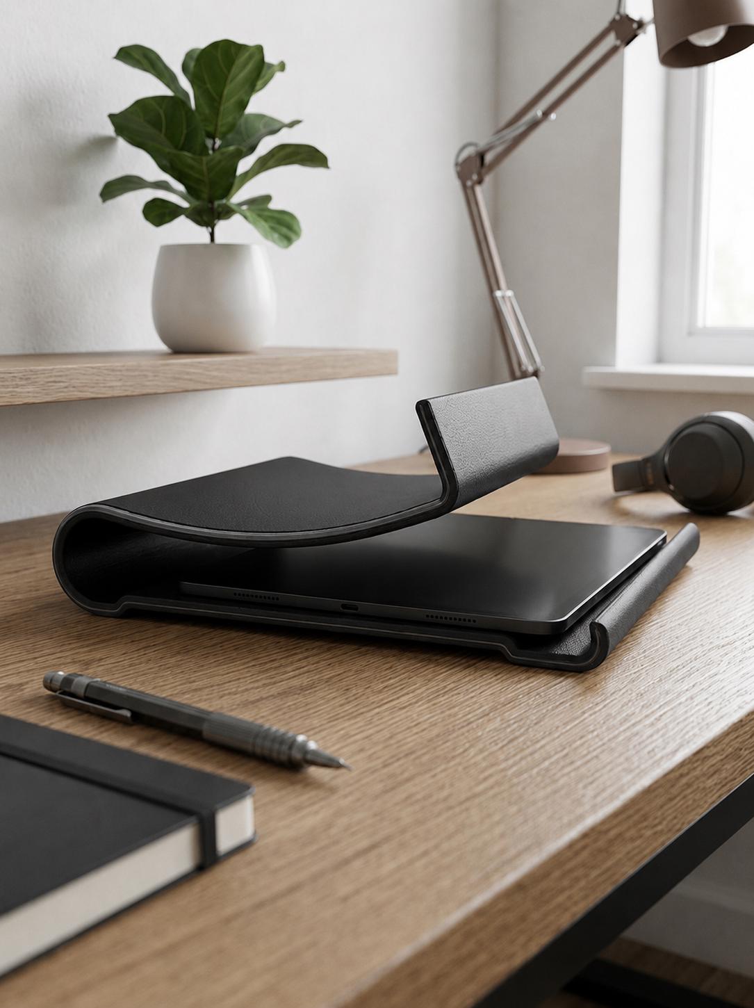 Elegant Curved Tablet Stand - Image 4