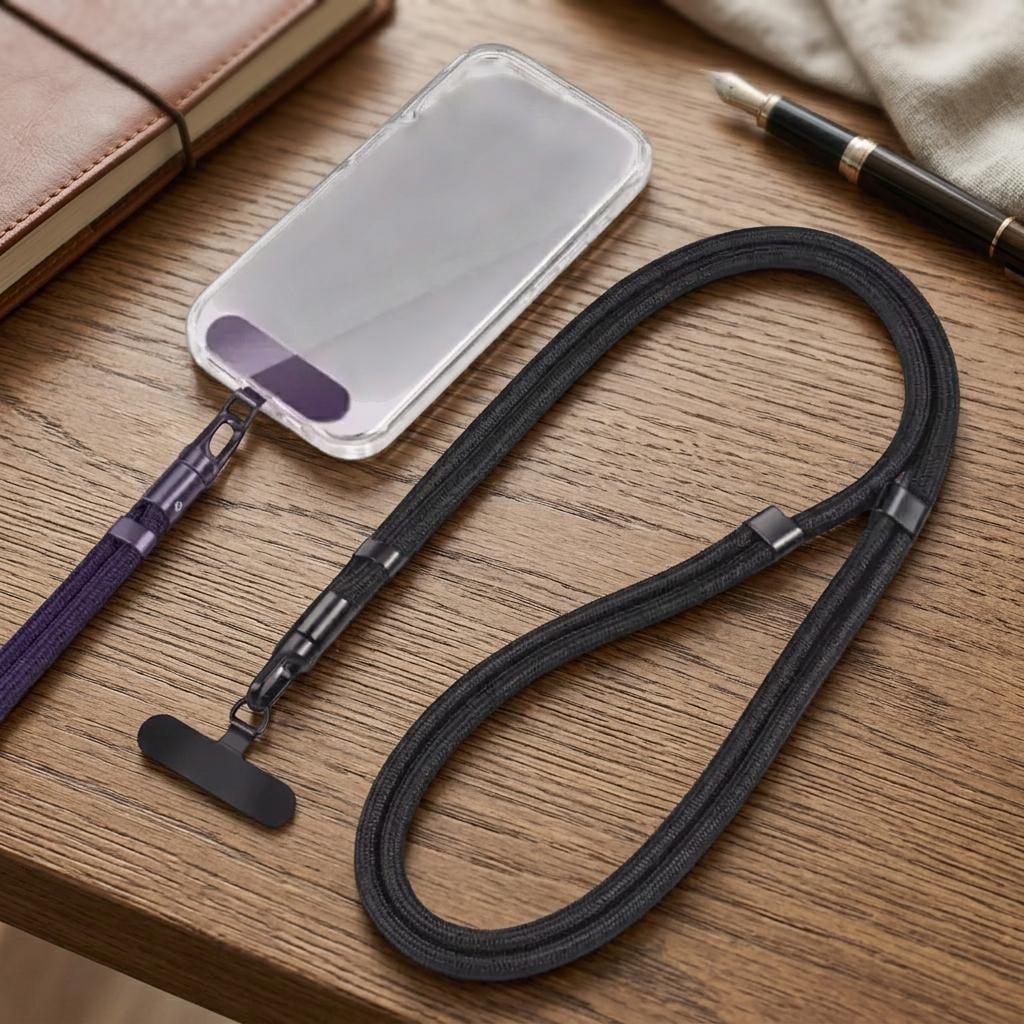 Universal Phone Lanyard Crossbody, Adjustable Neck Strap, Detachable Cell Lanyard
