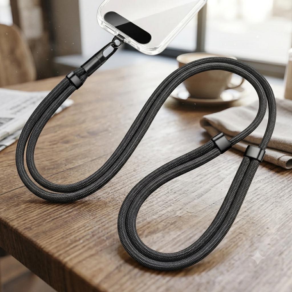 Universal Phone Lanyard Crossbody, Adjustable Neck Strap, Detachable Cell Lanyard - Image 14