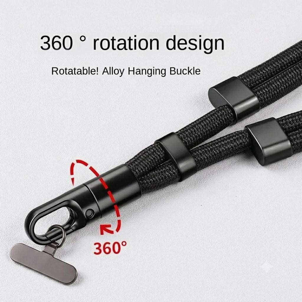 Universal Phone Lanyard Crossbody, Adjustable Neck Strap, Detachable Cell Lanyard - Image 16