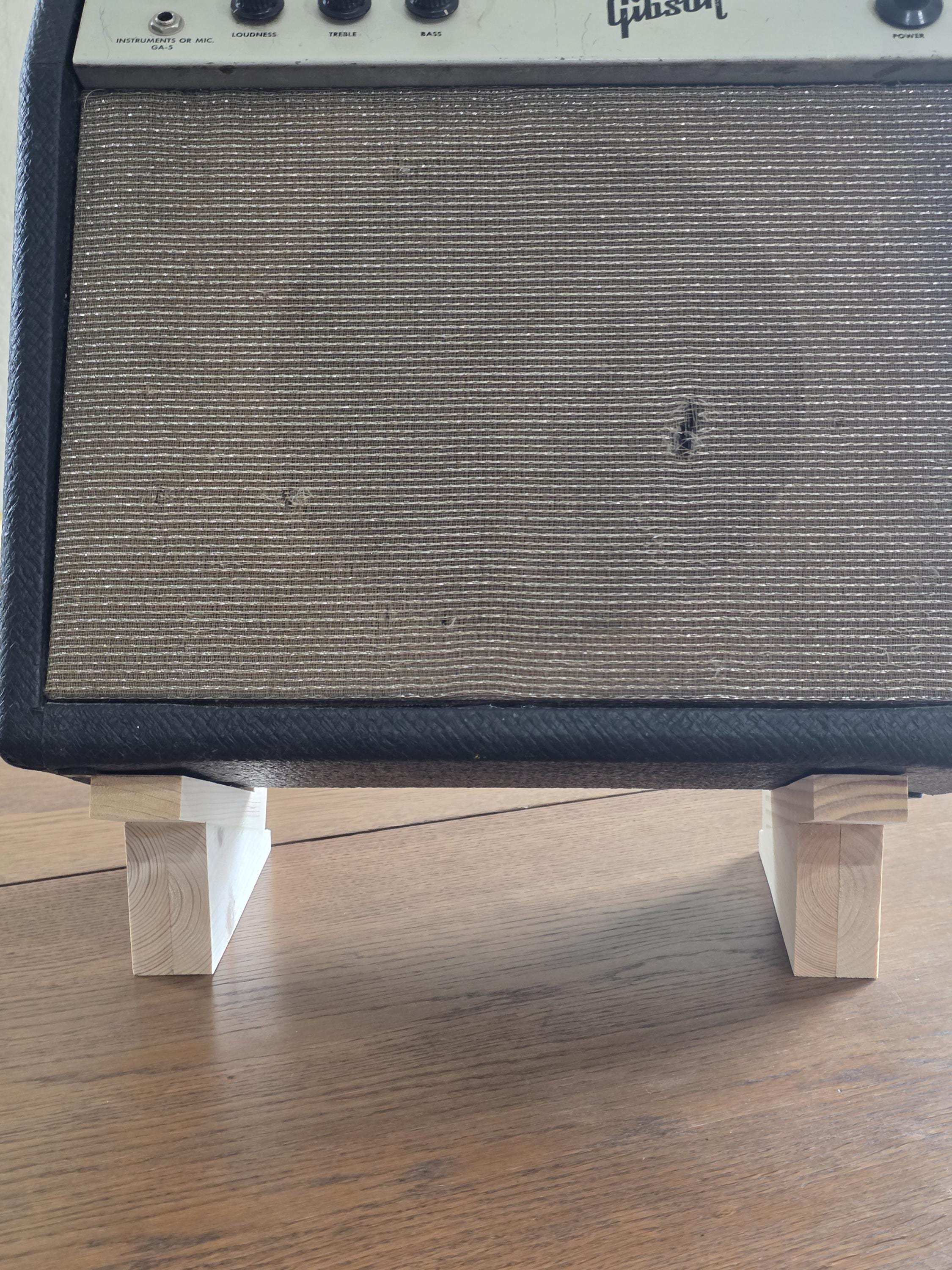 Angled Wooden Speaker/Amplifier Stand for medium Amp/Speaker Ver.3 - Image 12