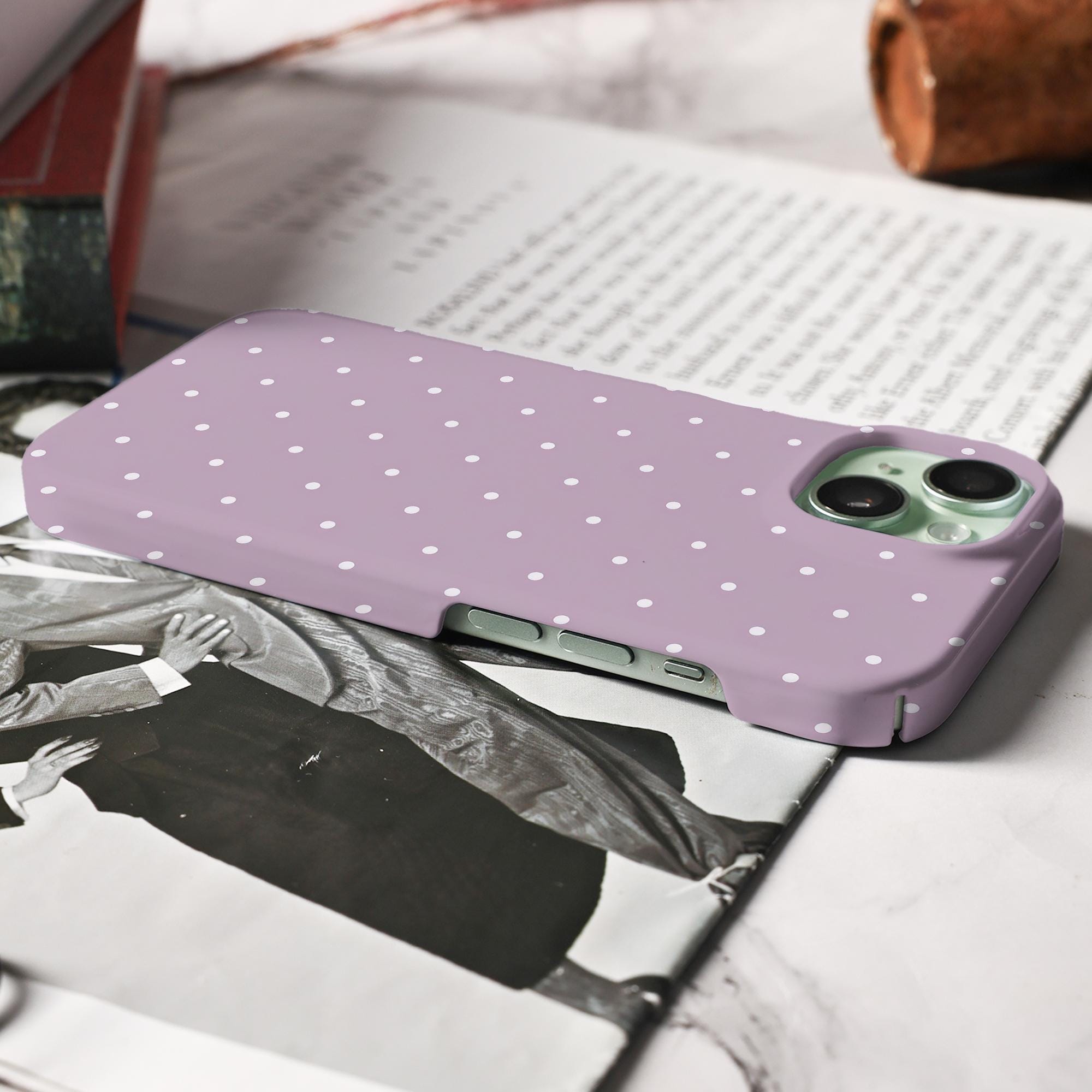 Customizable Polka Dot Phone Case for iPhone Models - Image 8
