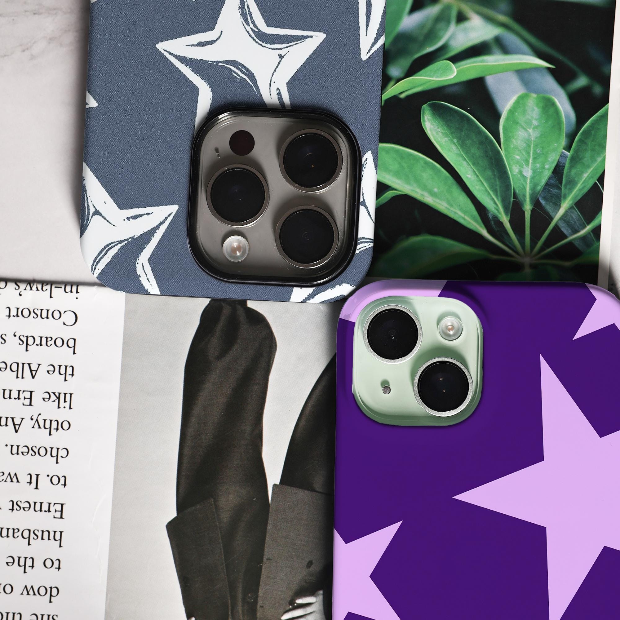 Customizable Star Design Phone Case for iPhone Models - Image 6