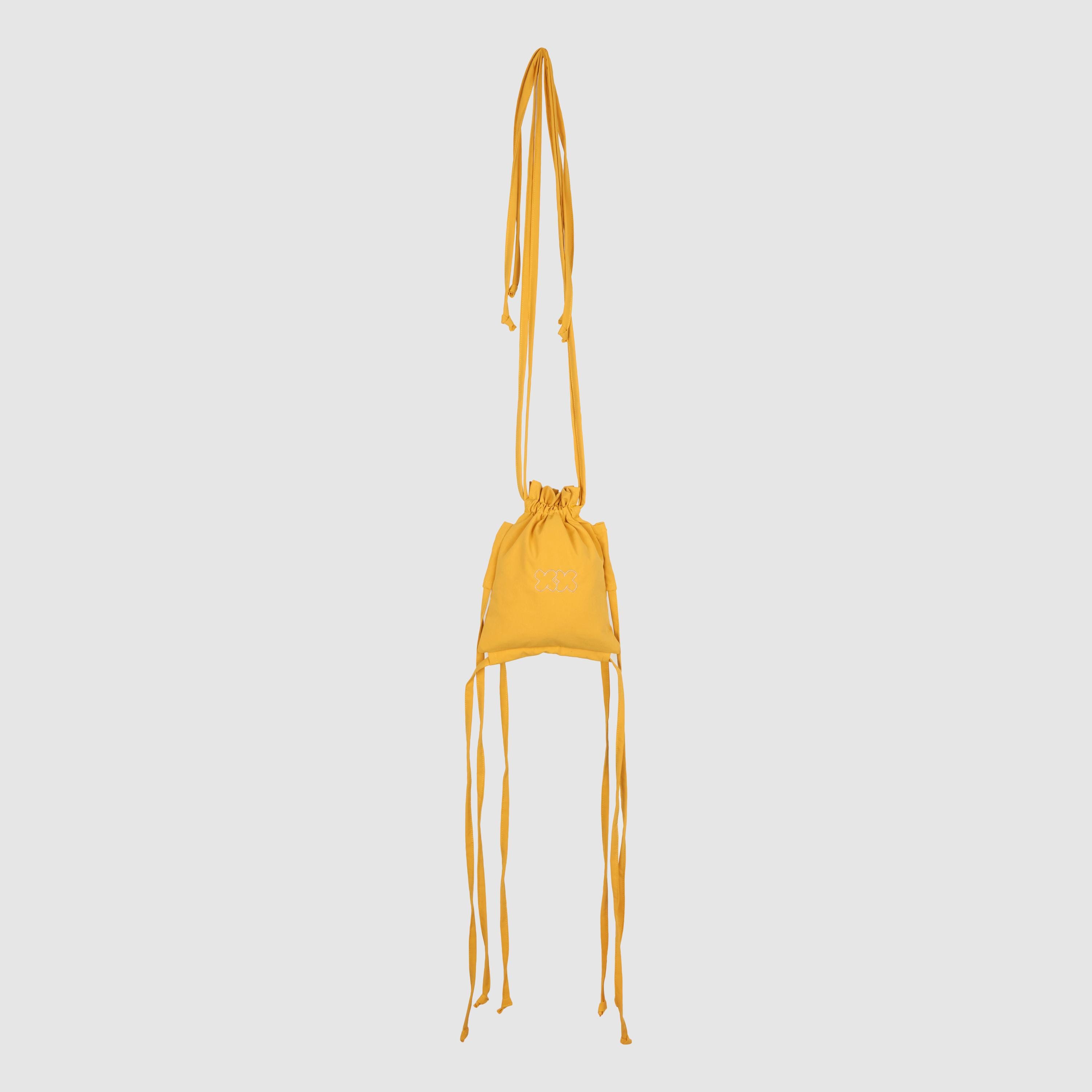 Drawstring Phone Bag with Long Ribbons - Image 6