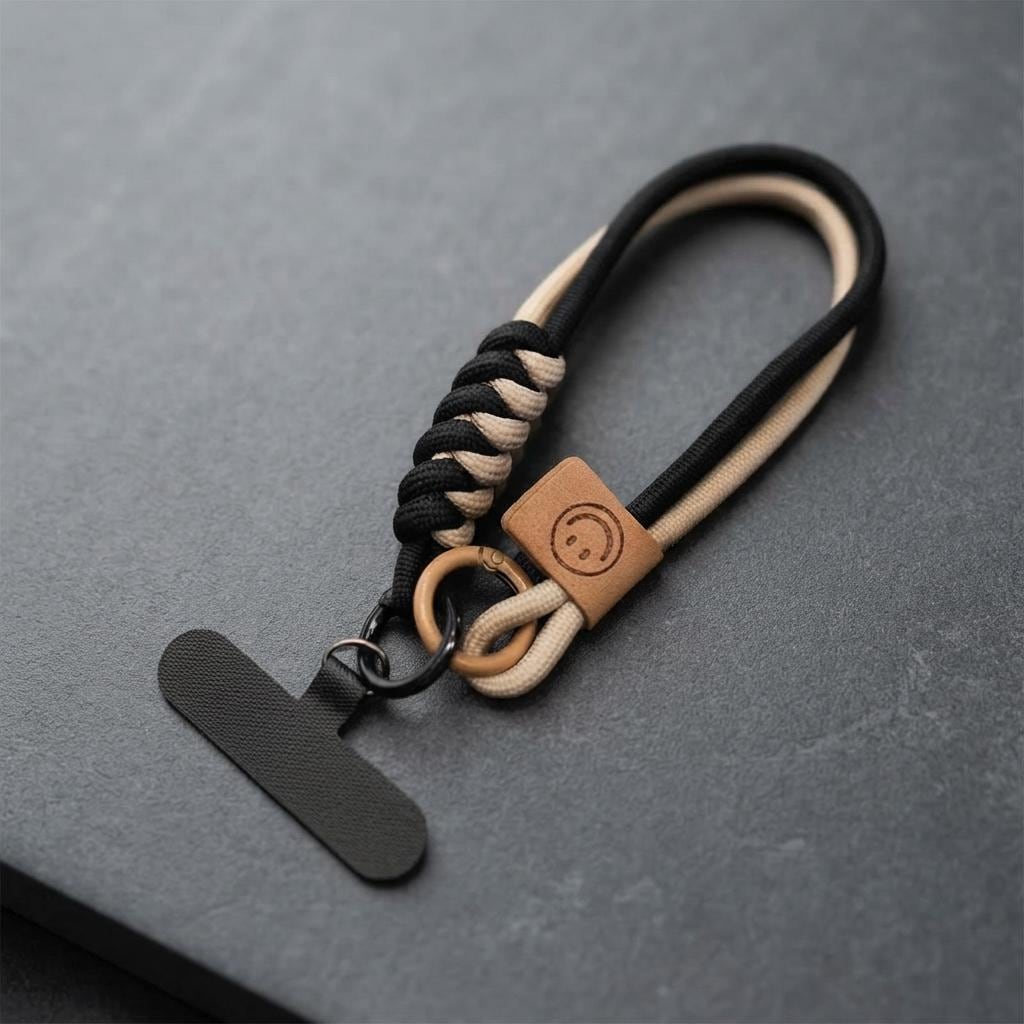 Woven Phone Wrist Strap, Colorful Braided Lanyard for Smartphones