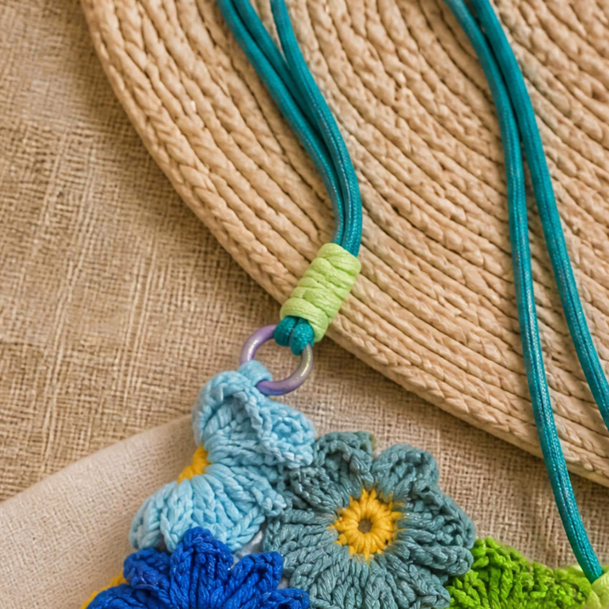Floral Crochet Phone Case and Crossbody Phone Bag - Image 8